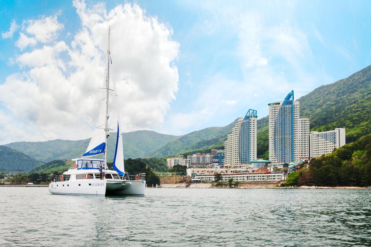 Hotel Sono Calm Geoje Esterno foto